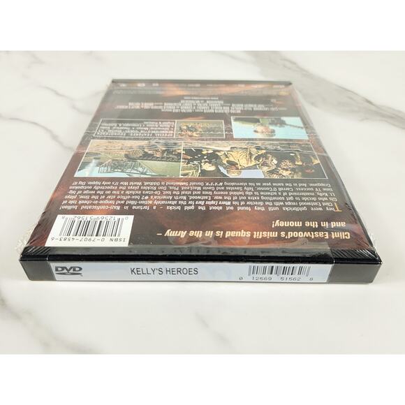 Movie Kelly's Heroes DVD New Sealed Clint Eastwood Telly Savalas 1970 Dolby - Picture 10 of 10